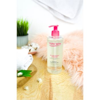 Topicrem UH BODY Gentle Cleansing Gel Gel de curatare delicat pentru față, corp și păr - imagine 3